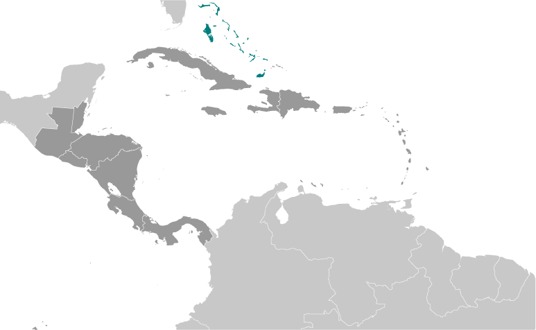 Bahamy mapa