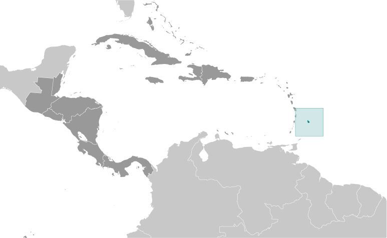 Barbados mapa