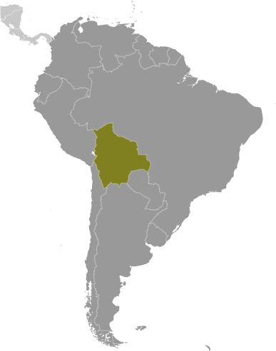 Boliwia mapa