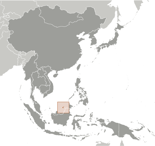 Brunei mapa