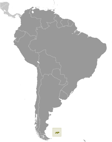 Falklandy mapa