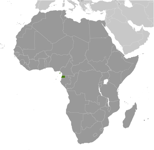 Gwinea Równikowa mapa