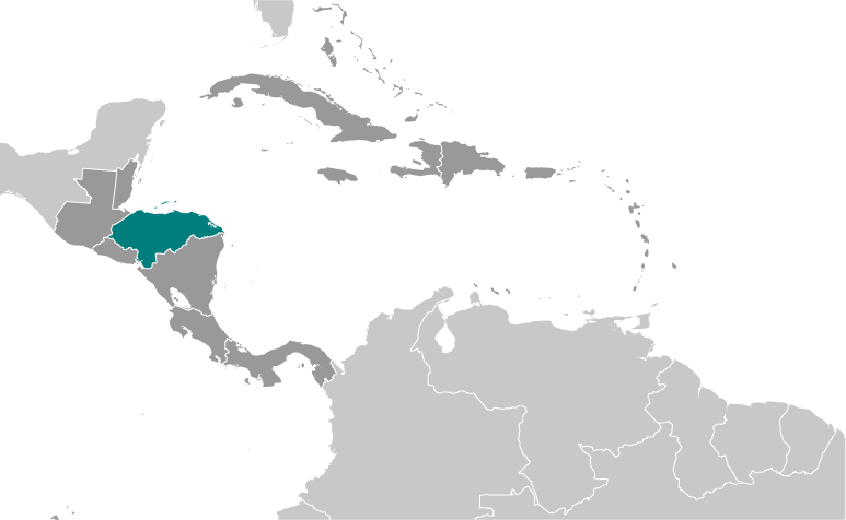 Honduras mapa