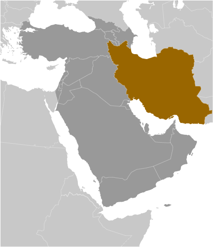 Iran mapa