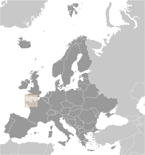 Jersey mapa