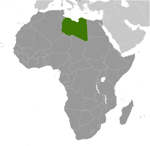 Libia mapa