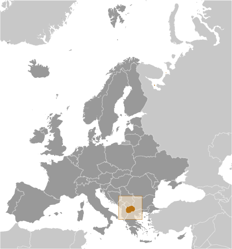Macedonia mapa