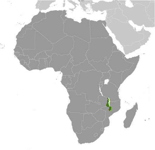 Malawi mapa
