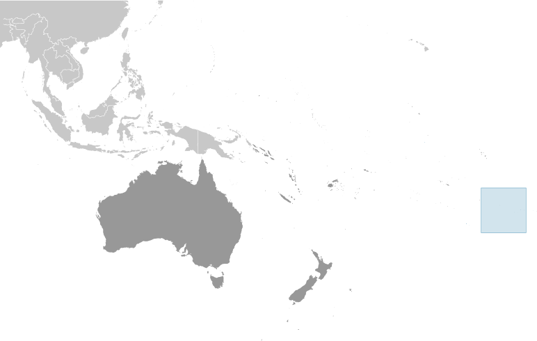 Pitcairn mapa