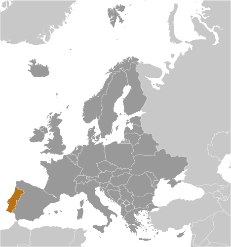 Portugalia mapa
