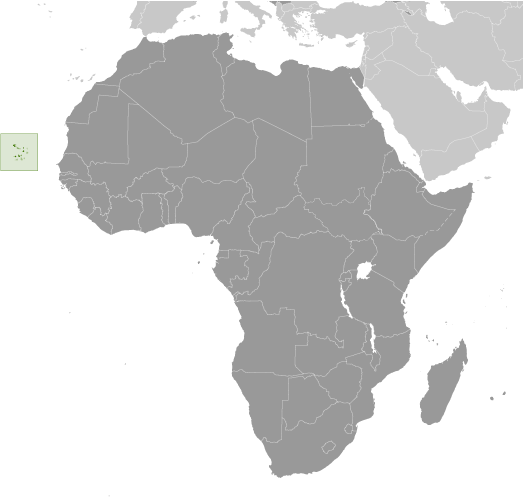 Republika Zielonego Przylądka mapa