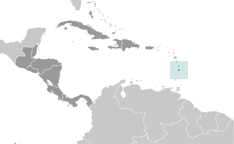 Saint Lucia mapa