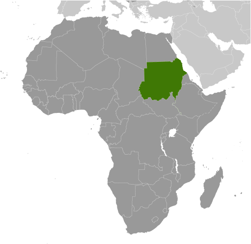 Sudan mapa