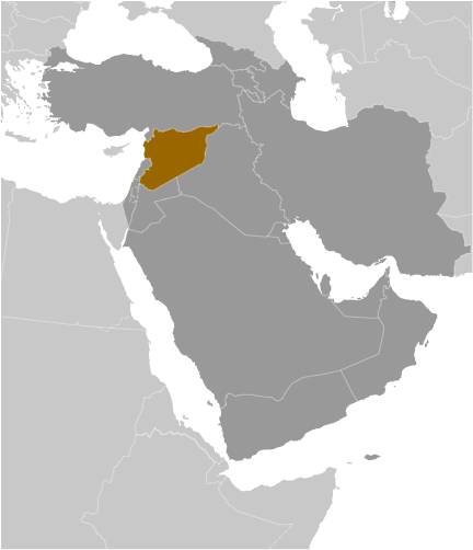 Syria mapa