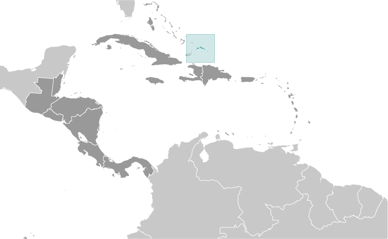 Turks i Caicos mapa