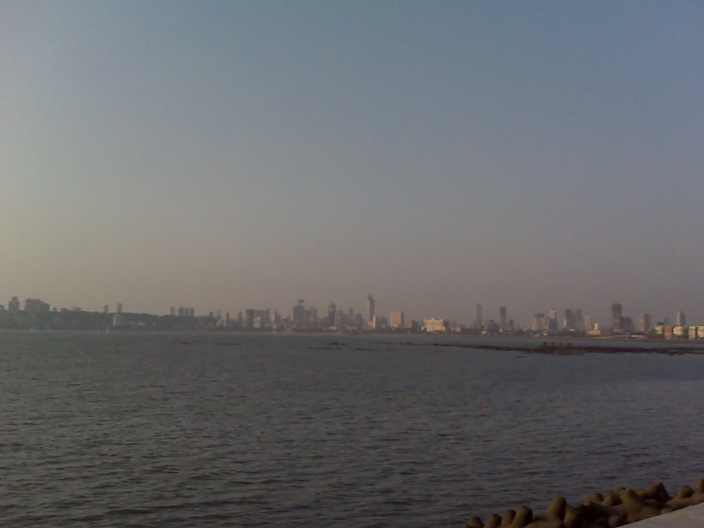 Mumbai - View from in front of the hotel